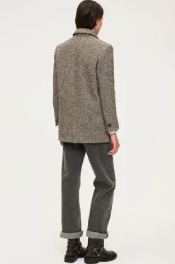 Blazer à rayures obliques - MAZARINE | Pablo Cheap