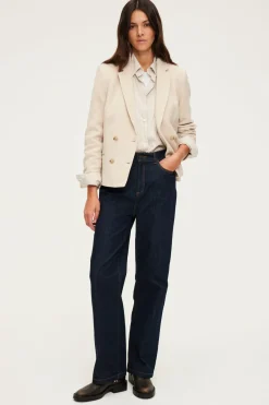 Blazer croisé écru - MAGALIE | Pablo New