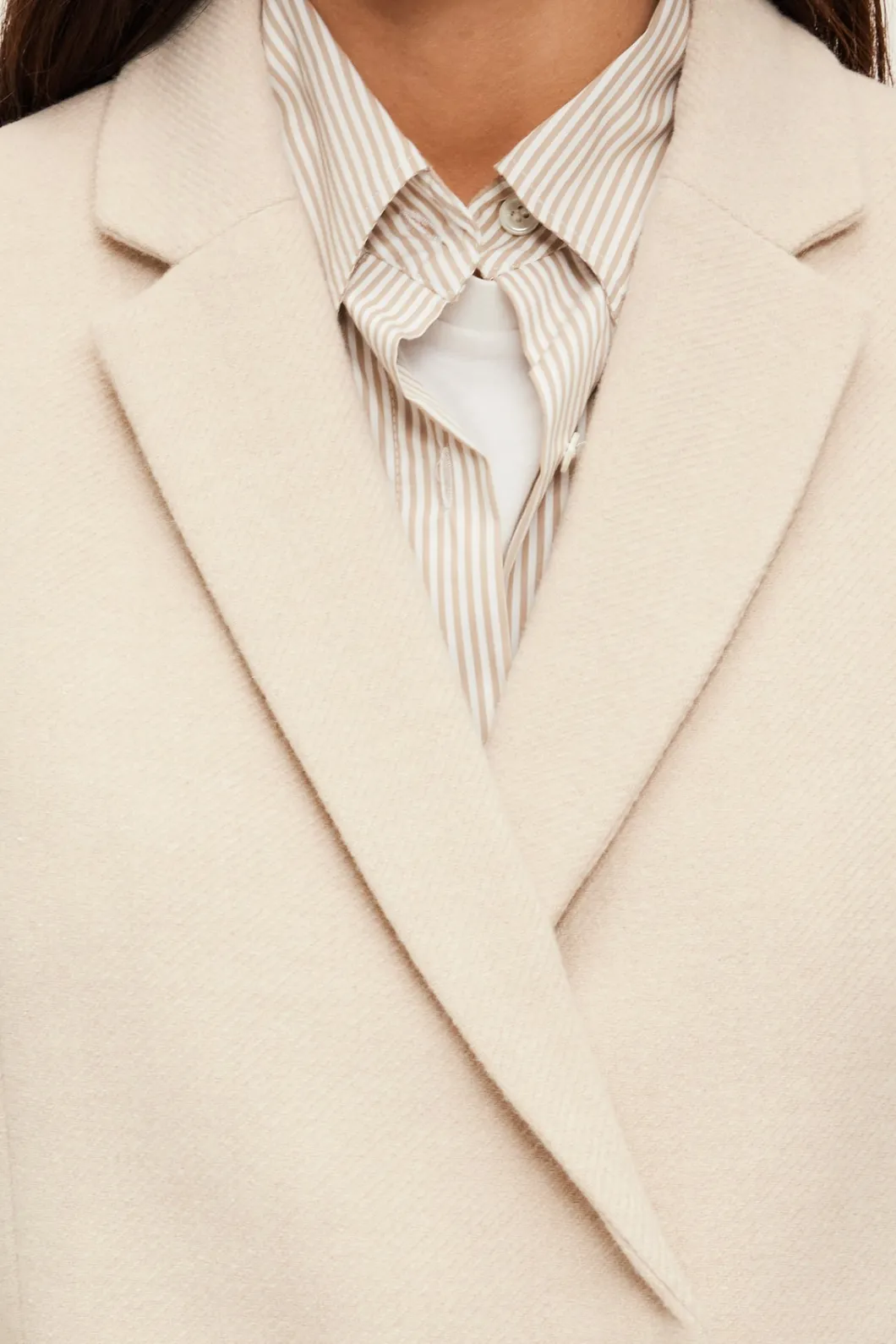 Blazer croisé écru - MAGALIE | Pablo New