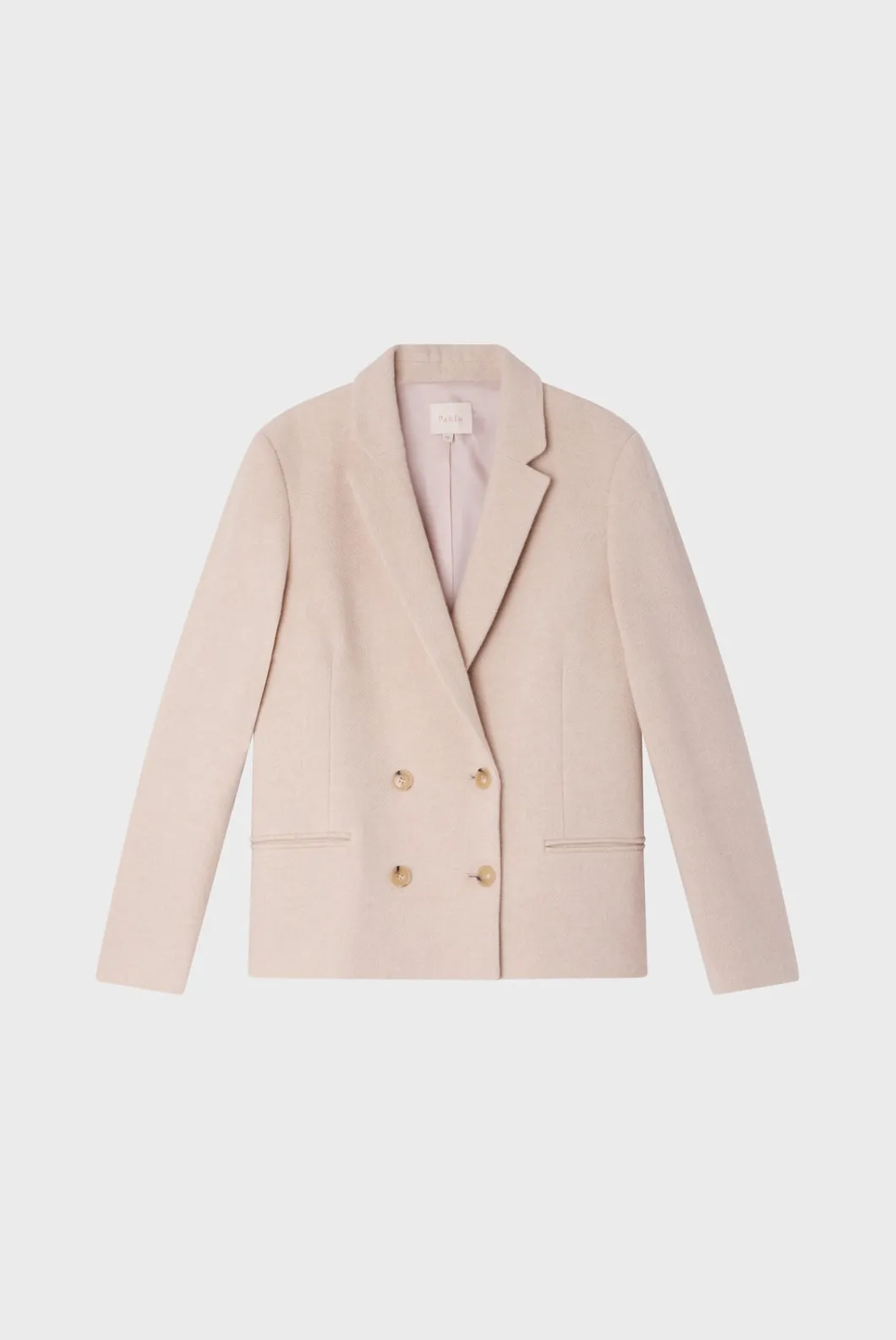 Blazer croisé écru - MAGALIE | Pablo New