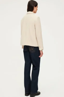 Blazer croisé écru - MAGALIE | Pablo New