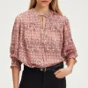 Blouse en mousseline fleurie - BELPHERA | Pablo Discount