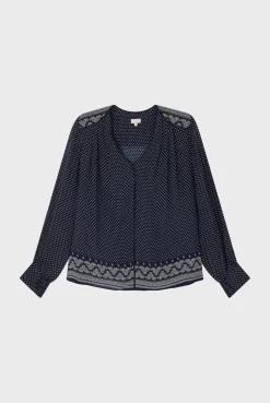 Blouse fluide imprimée - BELYS | Pablo Fashion