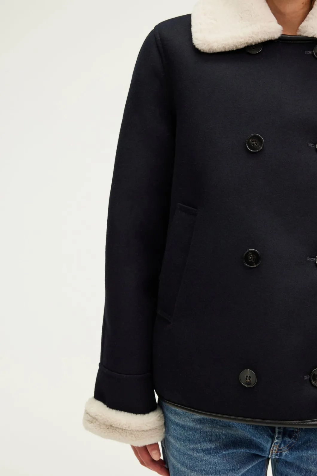 Blouson à fausse fourrure - LEANDRA | Pablo Fashion