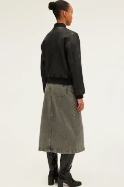 Blouson en cuir d'agneau - BESS | Pablo Online