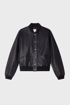 Blouson en cuir d'agneau - BESS | Pablo Online