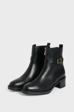 Boots en cuir à sangle - PAUL | Pablo Hot