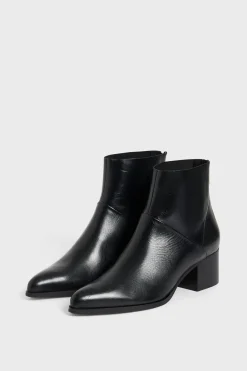 Boots es à talon en cuir - AXEL | Pablo Store