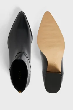 Boots es à talon en cuir - AXEL | Pablo Store
