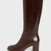 Bottes en cuir à talon - LIZZIE | Pablo Online