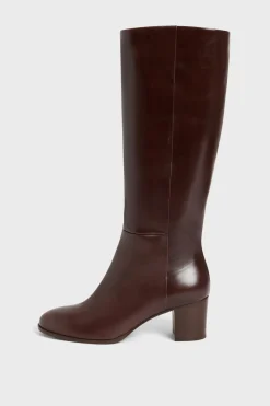 Bottes en cuir à talon - LIZZIE | Pablo Online