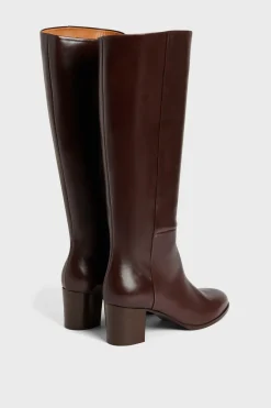 Bottes en cuir à talon - LIZZIE | Pablo Online