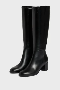 Bottes en cuir à talon - LIZZIE | Pablo Best