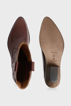 Bottes santiag en cuir - BILLY | Pablo Flash Sale