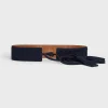 Ceinture corset en velours à nouer avec tressage décoratif - IRINA | Pablo Shop