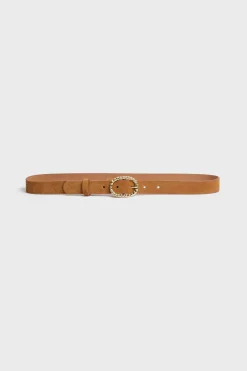 Ceinture en cuir velours - ROMA | Pablo Hot