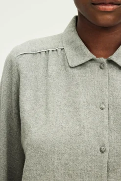 Chemise en laine mélangée - BERMA | Pablo Outlet