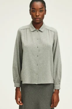 Chemise en laine mélangée - BERMA | Pablo Outlet