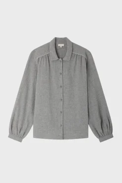 Chemise en laine mélangée - BERMA | Pablo Outlet