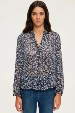 Chemise en mousseline fleurie - BELODIE | Pablo New