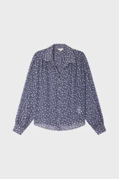 Chemise en mousseline fleurie - BRAILLE | Pablo Shop