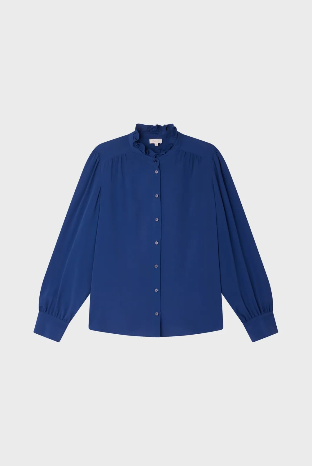 Chemise fluide à col montant - BRUNHILDE | Pablo Discount