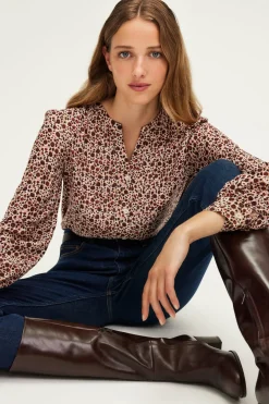 Chemise fluide à fleurs - BERNIKE | Pablo Flash Sale