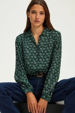 Chemise imprimée et jacquard - BERNY | Pablo Online