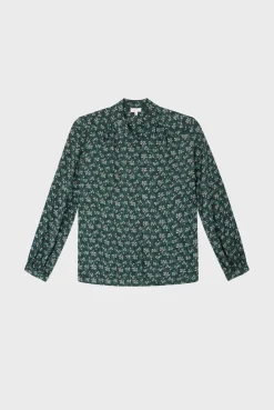 Chemise imprimée et jacquard - BERNY | Pablo Online