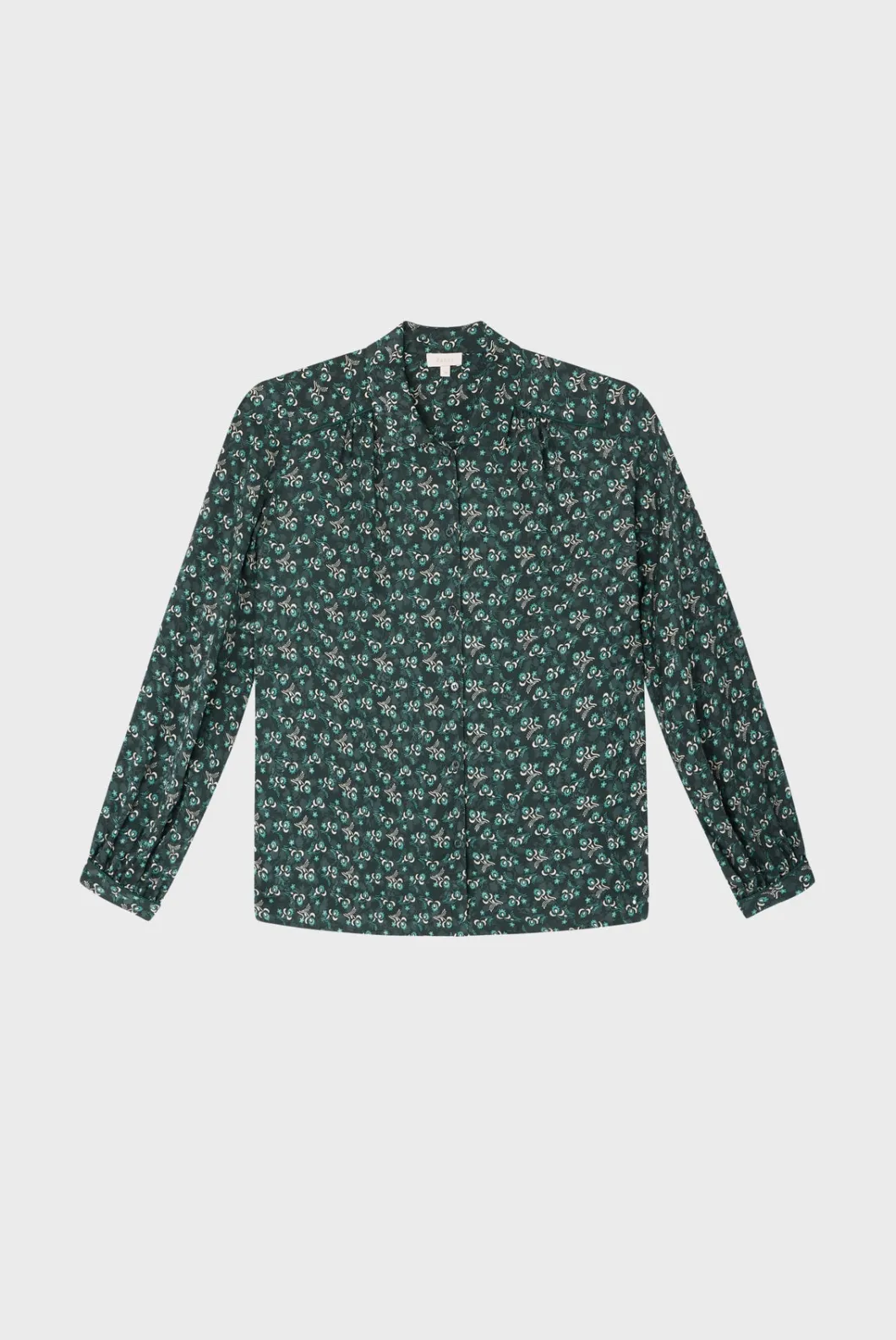 Chemise imprimée et jacquard - BERNY | Pablo Online