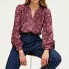 Chemise jacquard à fleurs - BELISSANDE | Pablo Shop