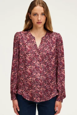 Chemise jacquard à fleurs - BELISSANDE | Pablo Shop