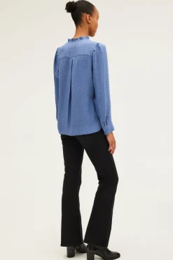 Chemise lurex à volants - BERWYN | Pablo Clearance