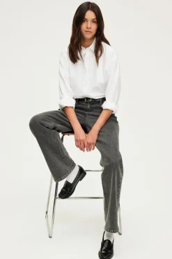 Chemise unie en coton - ANNABELLE | Pablo Online