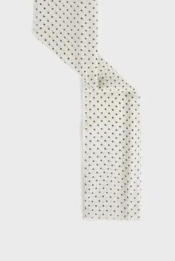 Echarpe à pois en laine et modal - DANAE | Pablo Clearance