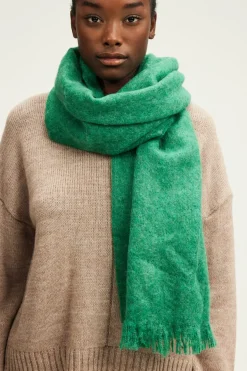 Echarpe unie en mohair mélangé - DELILA | Pablo Outlet