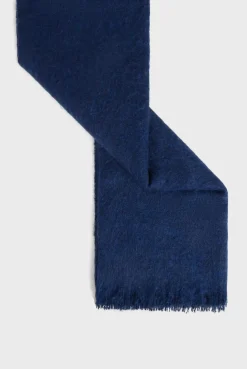 Echarpe unie en mohair mélangé - DELILA | Pablo Store