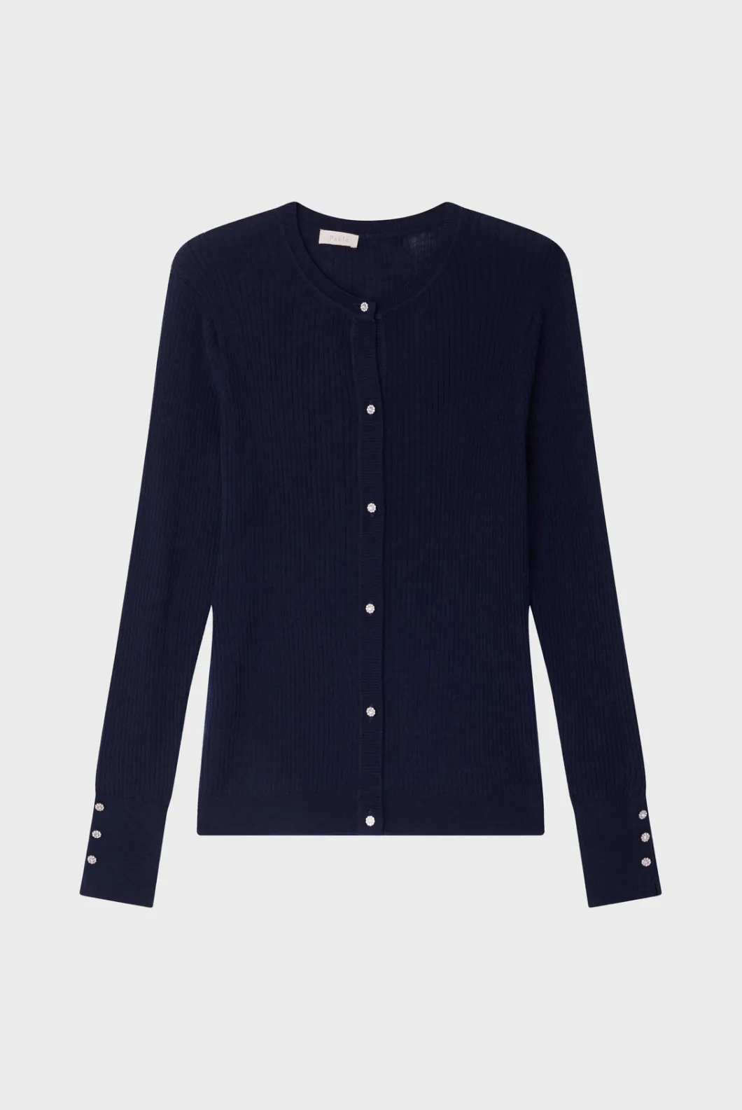 Gilet à côtes et strass - JAZIA | Pablo Discount