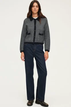 Gilet en laine à col polo - JAN | Pablo Best
