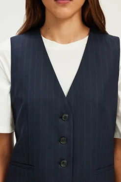 Gilet sans manche à rayures - MALVINA | Pablo Best Sale