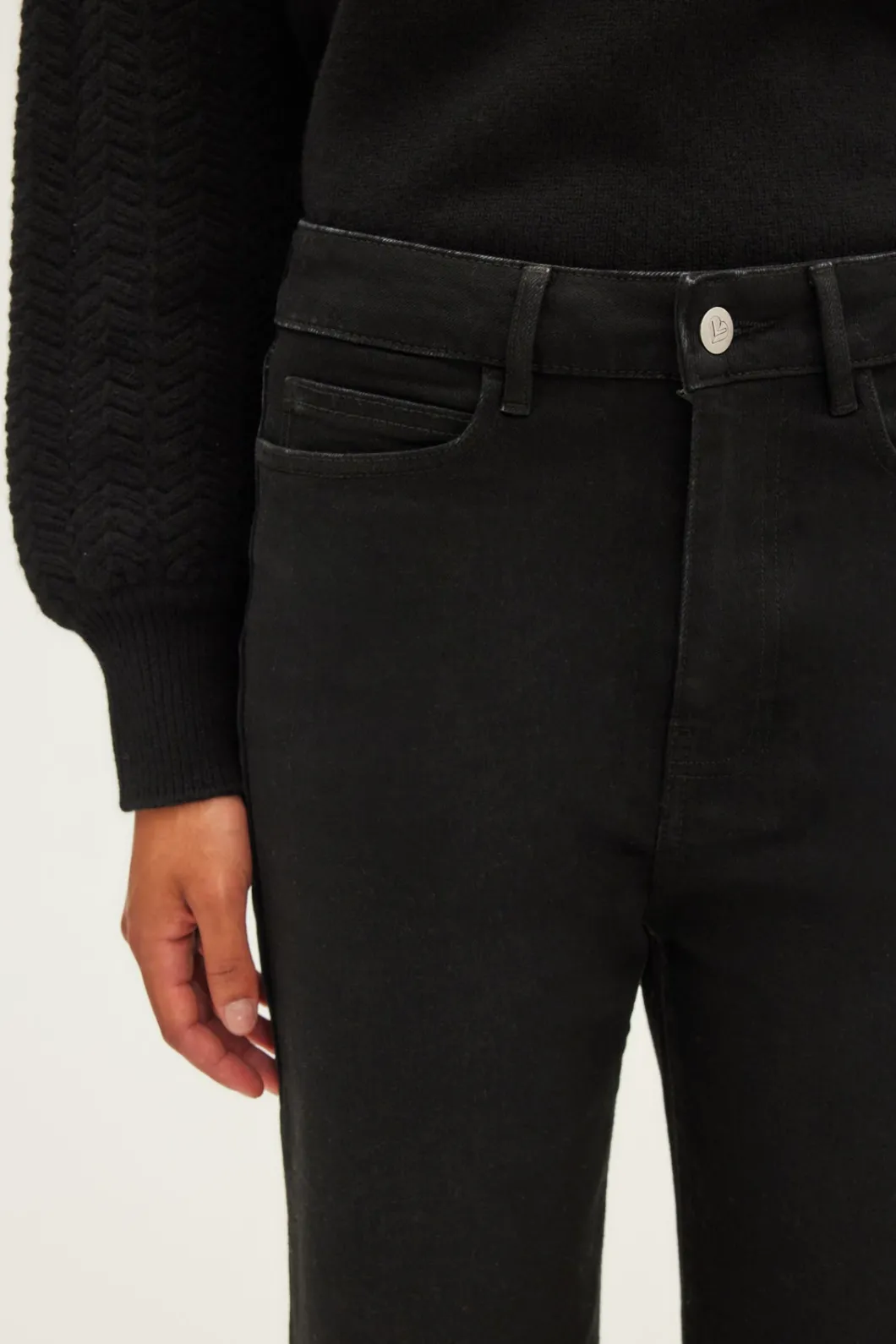 Jean droit à franges - NOREEN | Pablo Flash Sale