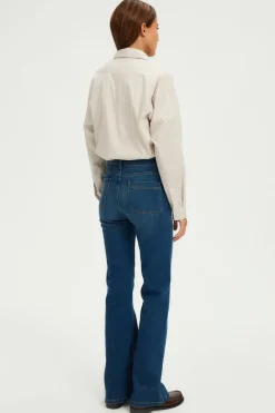 Jean flare brut à boucles - CLAUDETTE | Pablo Best