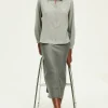 Jupe midi en flanelle - COPELIA | Pablo Cheap
