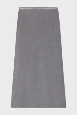 Jupe midi en flanelle - COPELIA | Pablo Cheap