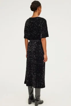 Jupe mi-longue à sequins s - CLELIE | Pablo Best Sale