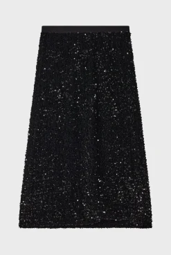 Jupe mi-longue à sequins s - CLELIE | Pablo Best Sale