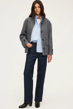 Manteau court à col montant - LYSIANE | Pablo Cheap