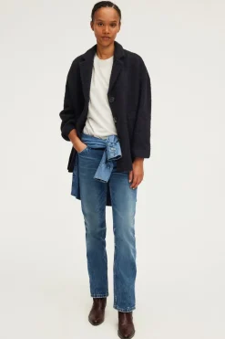 Manteau court en tweed lurex - LILA | Pablo Cheap