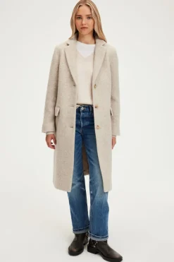 Manteau droit en laine - LORELIA | Pablo Hot