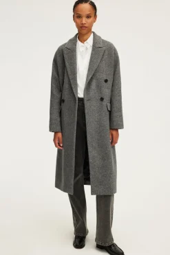 Manteau long à chevrons - LINE | Pablo Clearance